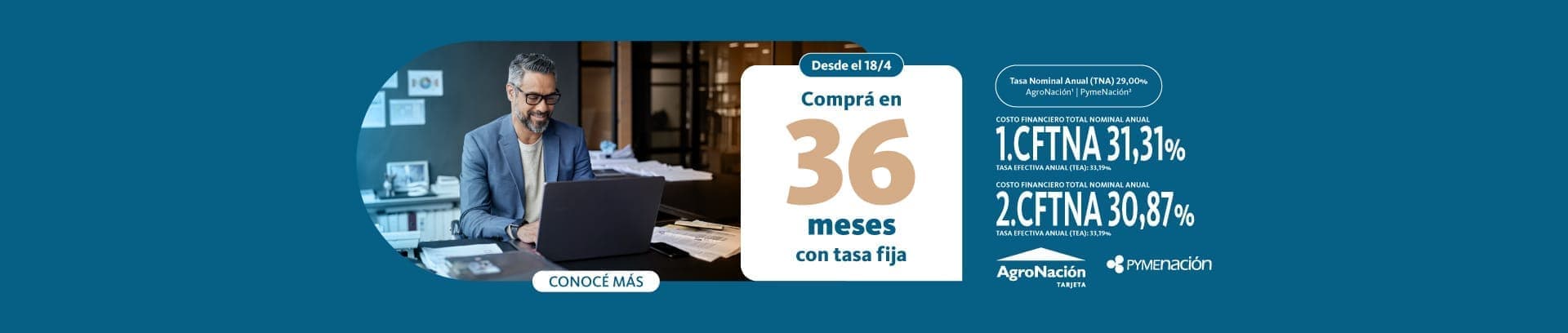 Financiación BNA Conecta - Escritorio